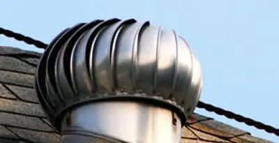 attic fan installation services with professionally installed roof ventilation unit in Cleveland, OH