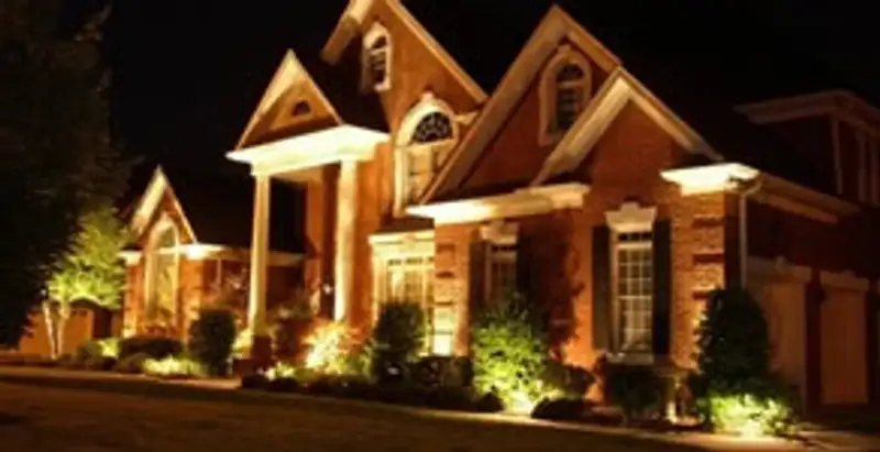 electrician services providing professional exterior electrical lighting in Cleveland, OH
