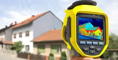 home energy audit service performing exterior thermal inspection to identify energy loss in Cleveland, OH