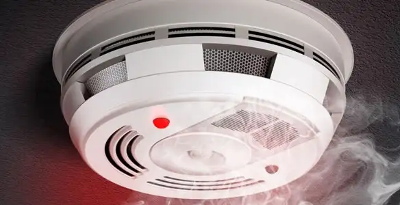Installed smoke detector providing reliable fire detection in Cleveland, OH
