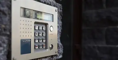 intercom system for home installation services with secure entry communication panel in Cleveland, OH