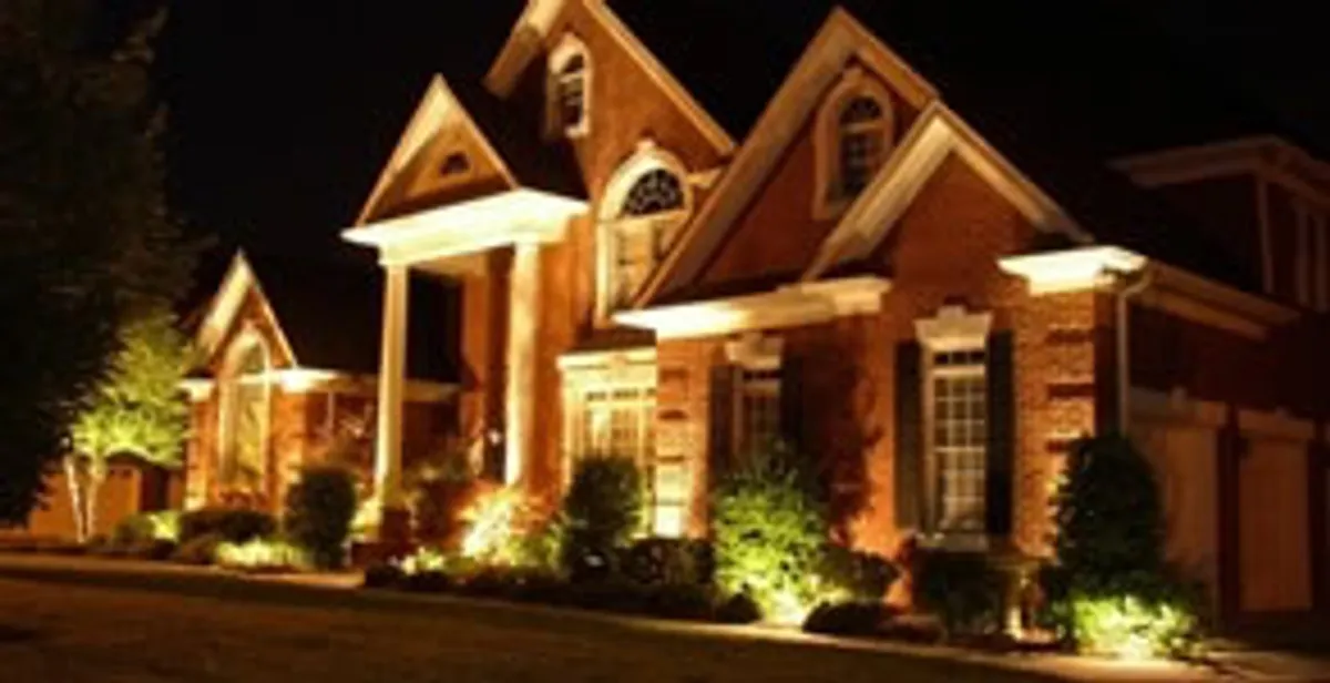 landscape lighting installation services enhancing residential exterior lighting in Cleveland, OH