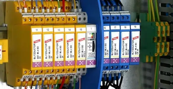 lightning surge protection equipment integrated into electrical system by certified electricians in Cleveland, OH