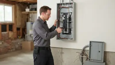 Electrical panel upgrade for an older home in Broadview Heights, OH