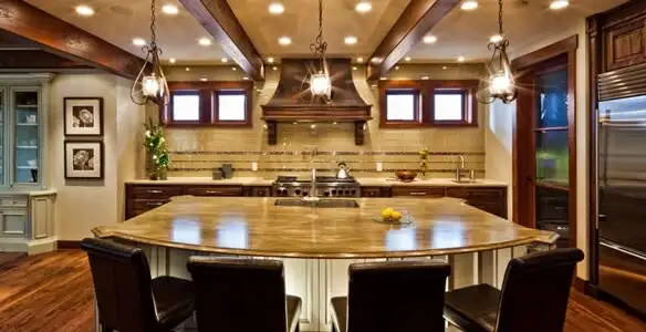 Finished recessed lighting installation providing balanced indoor lighting in Cleveland, OH