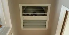 whole house fan installation services with ceiling-mounted ventilation system in Cleveland, OH